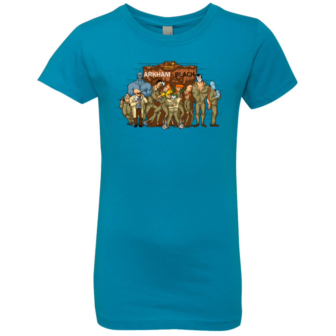 T-Shirts Turquoise / YXS ARKHAM is the new Black Girls Premium T-Shirt