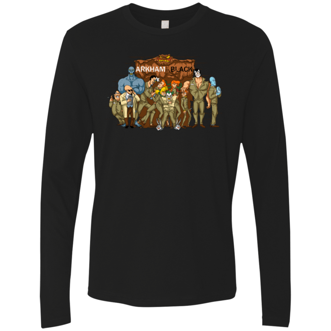 T-Shirts Black / Small ARKHAM is the new Black Men's Premium Long Sleeve