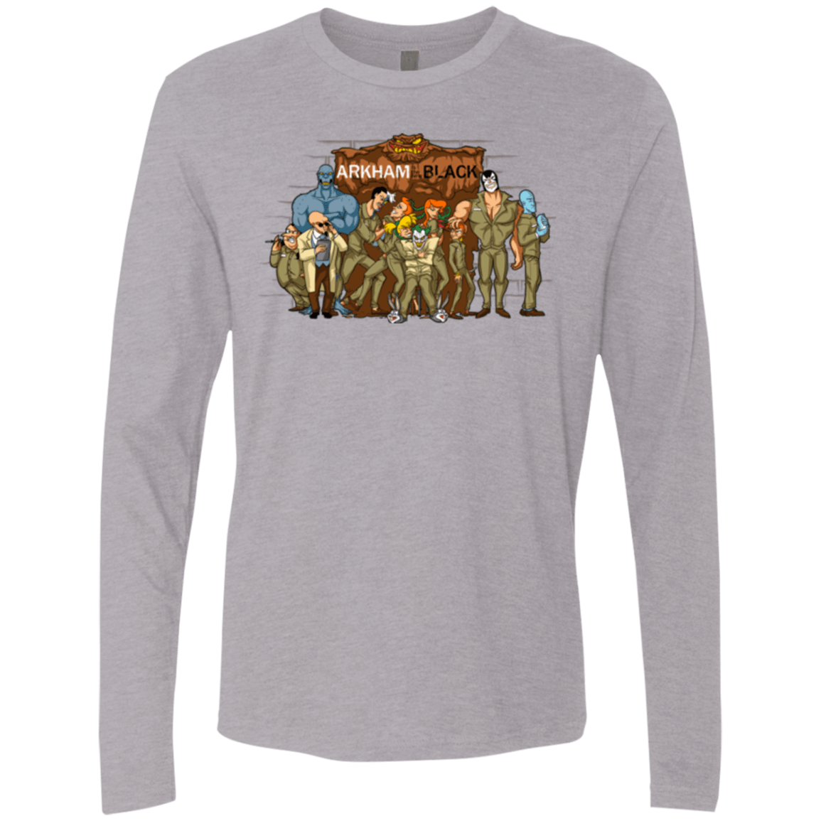 T-Shirts Heather Grey / Small ARKHAM is the new Black Men's Premium Long Sleeve