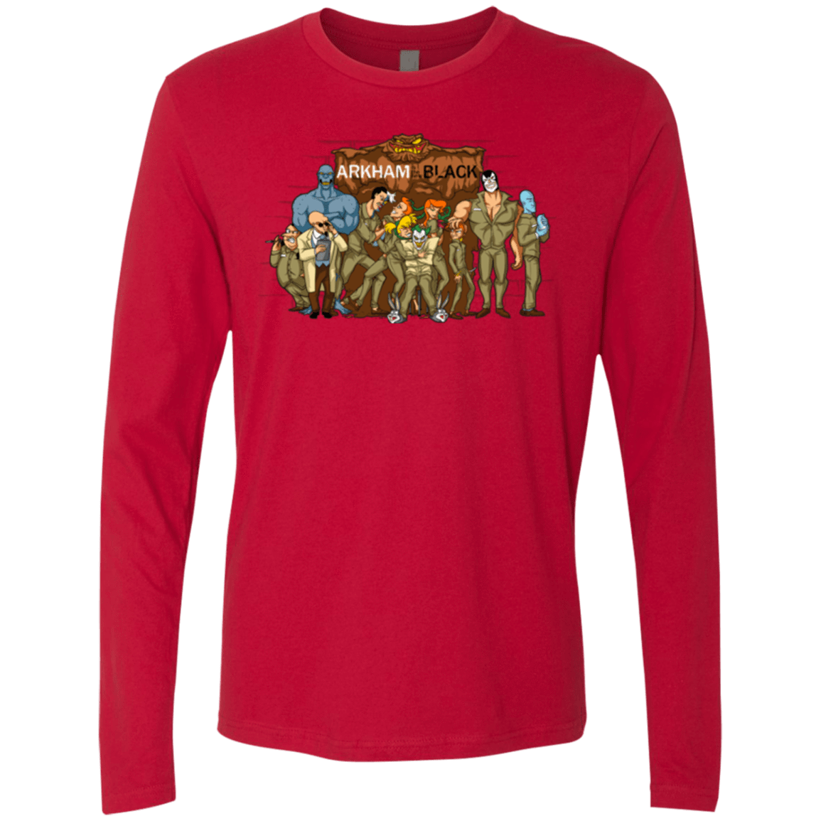T-Shirts Red / Small ARKHAM is the new Black Men's Premium Long Sleeve