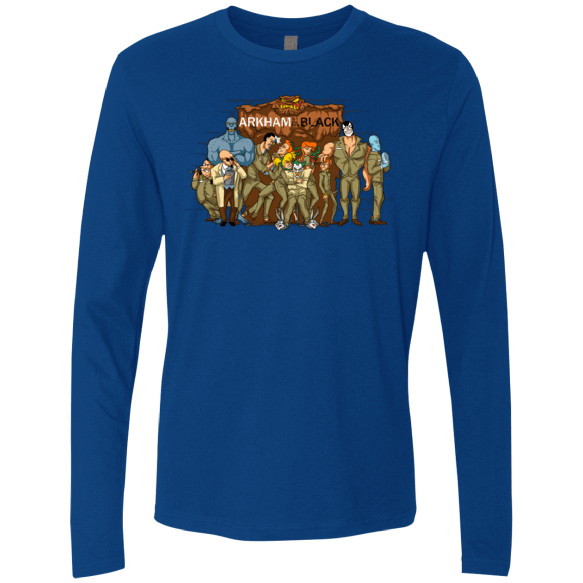 T-Shirts Royal / Small ARKHAM is the new Black Men's Premium Long Sleeve
