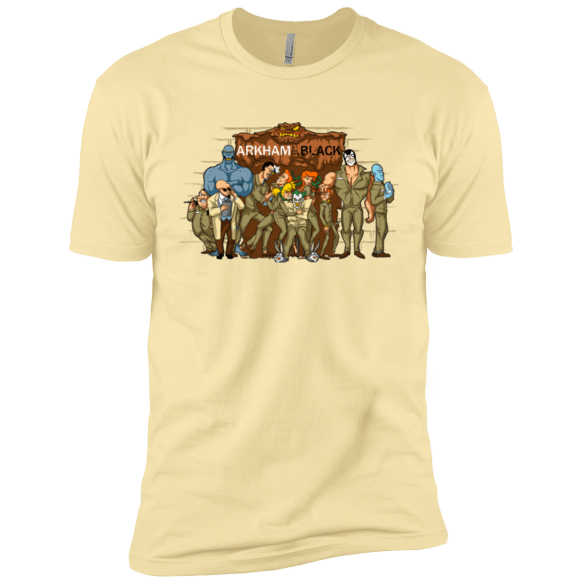 T-Shirts Banana Cream / X-Small ARKHAM is the new Black Men's Premium T-Shirt