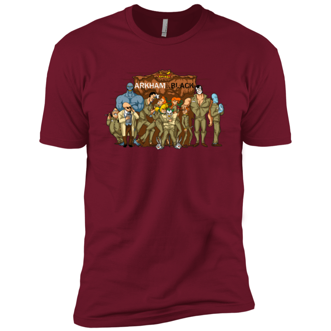 T-Shirts Cardinal / X-Small ARKHAM is the new Black Men's Premium T-Shirt