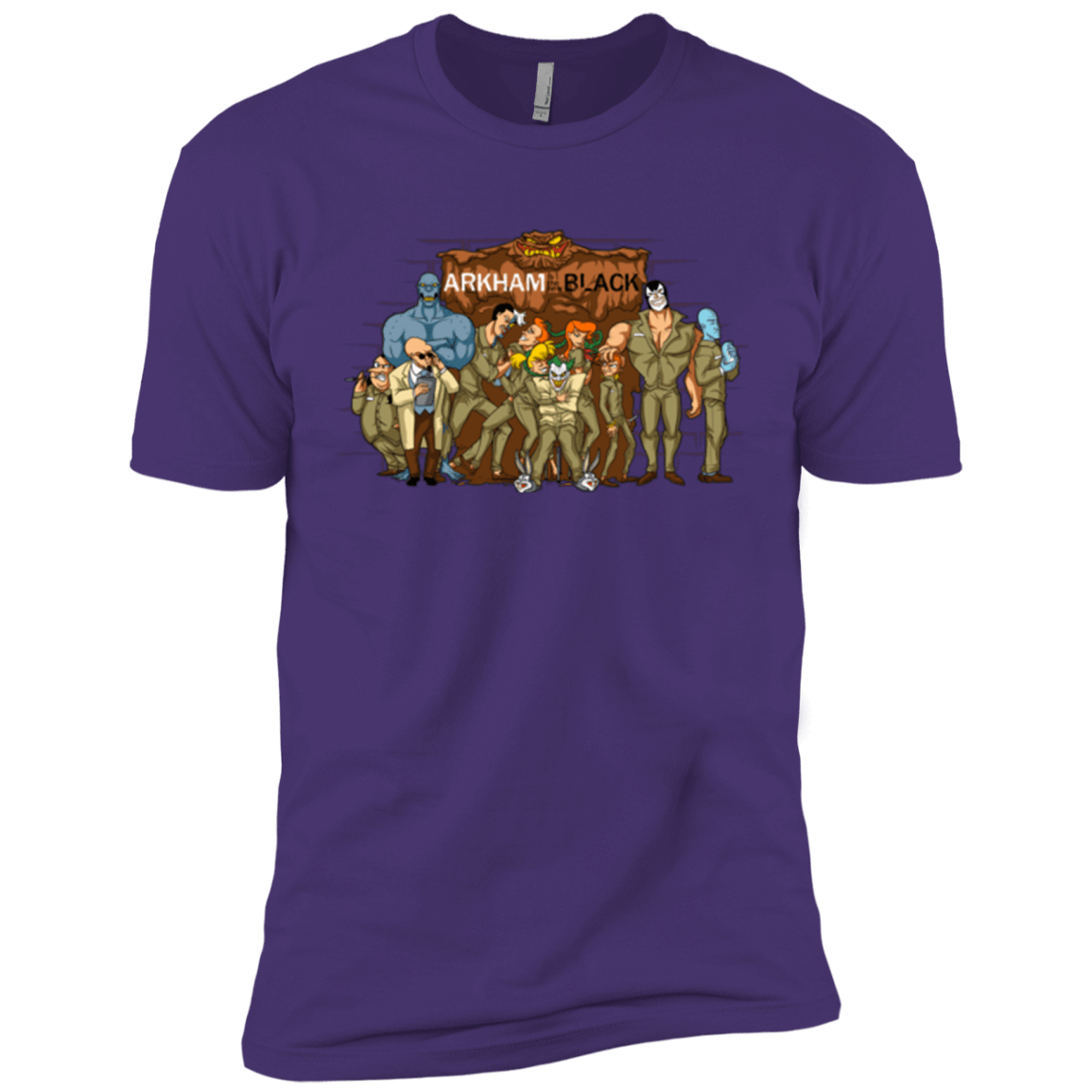 T-Shirts Purple / X-Small ARKHAM is the new Black Men's Premium T-Shirt