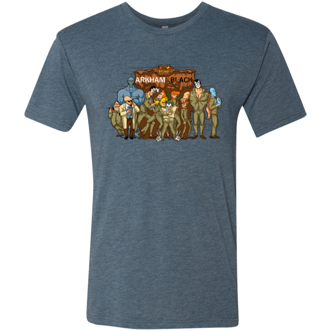 T-Shirts Indigo / Small ARKHAM is the new Black Men's Triblend T-Shirt