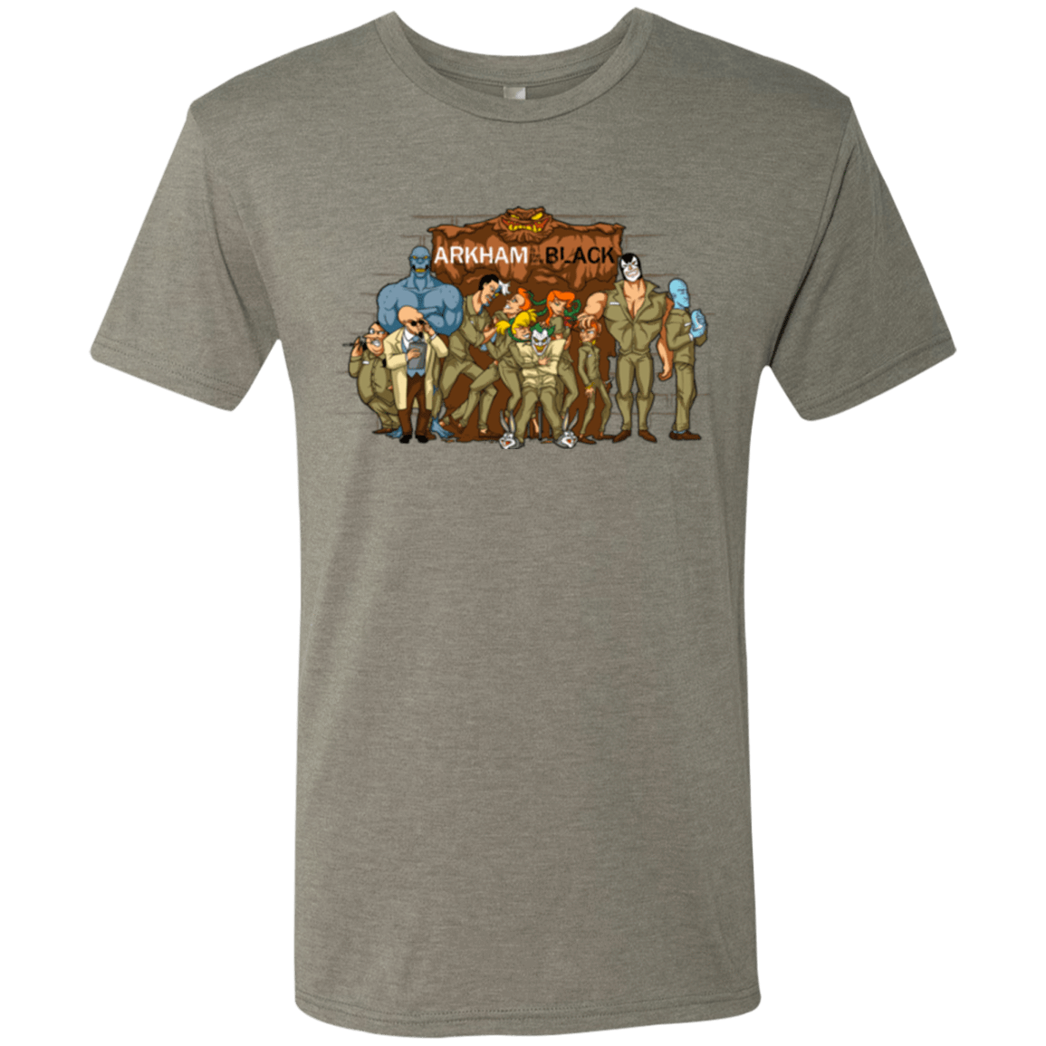 T-Shirts Venetian Grey / Small ARKHAM is the new Black Men's Triblend T-Shirt