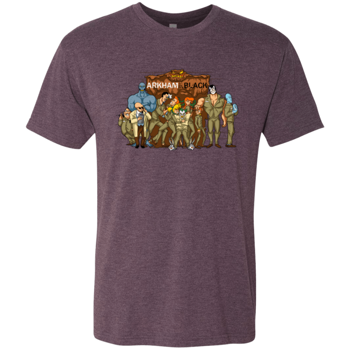 T-Shirts Vintage Purple / Small ARKHAM is the new Black Men's Triblend T-Shirt