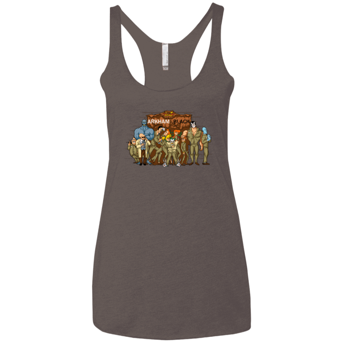 T-Shirts Macchiato / X-Small ARKHAM is the new Black Women's Triblend Racerback Tank