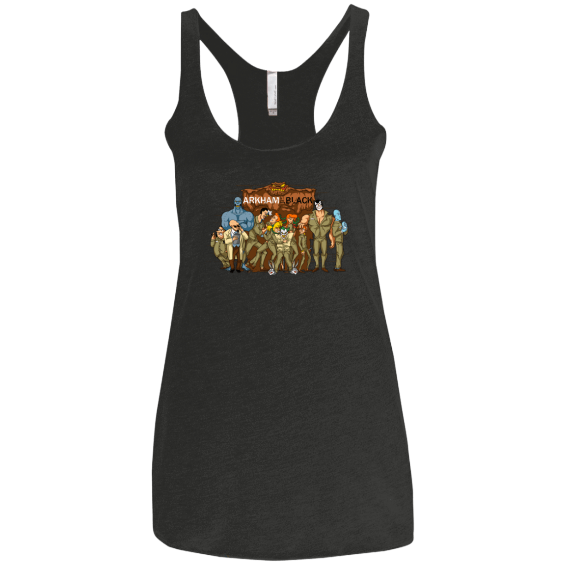 T-Shirts Vintage Black / X-Small ARKHAM is the new Black Women's Triblend Racerback Tank