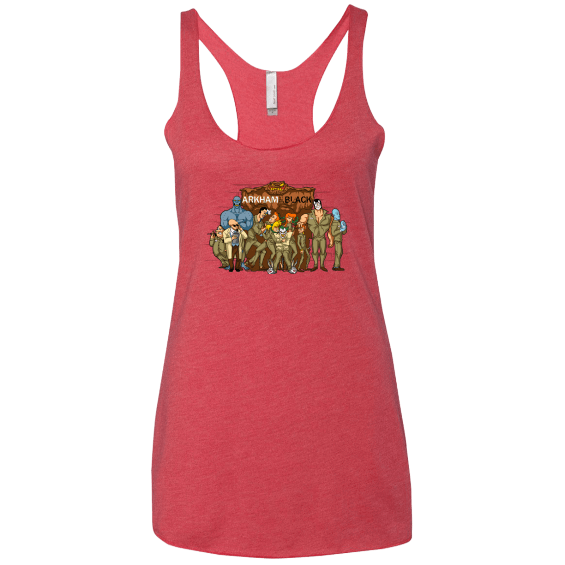 T-Shirts Vintage Red / X-Small ARKHAM is the new Black Women's Triblend Racerback Tank
