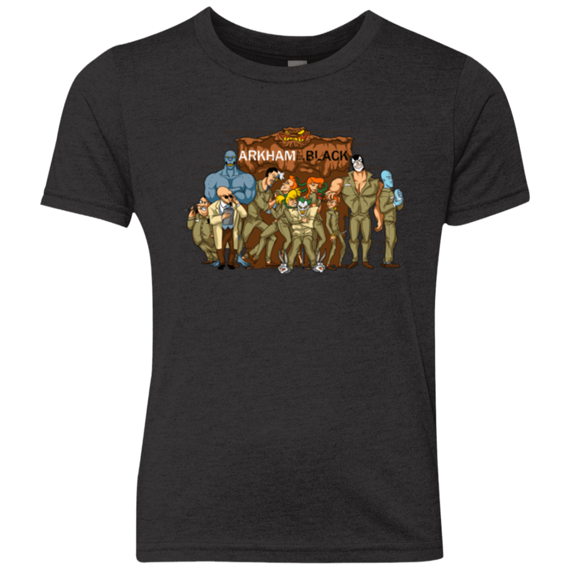 T-Shirts Vintage Black / YXS ARKHAM is the new Black Youth Triblend T-Shirt