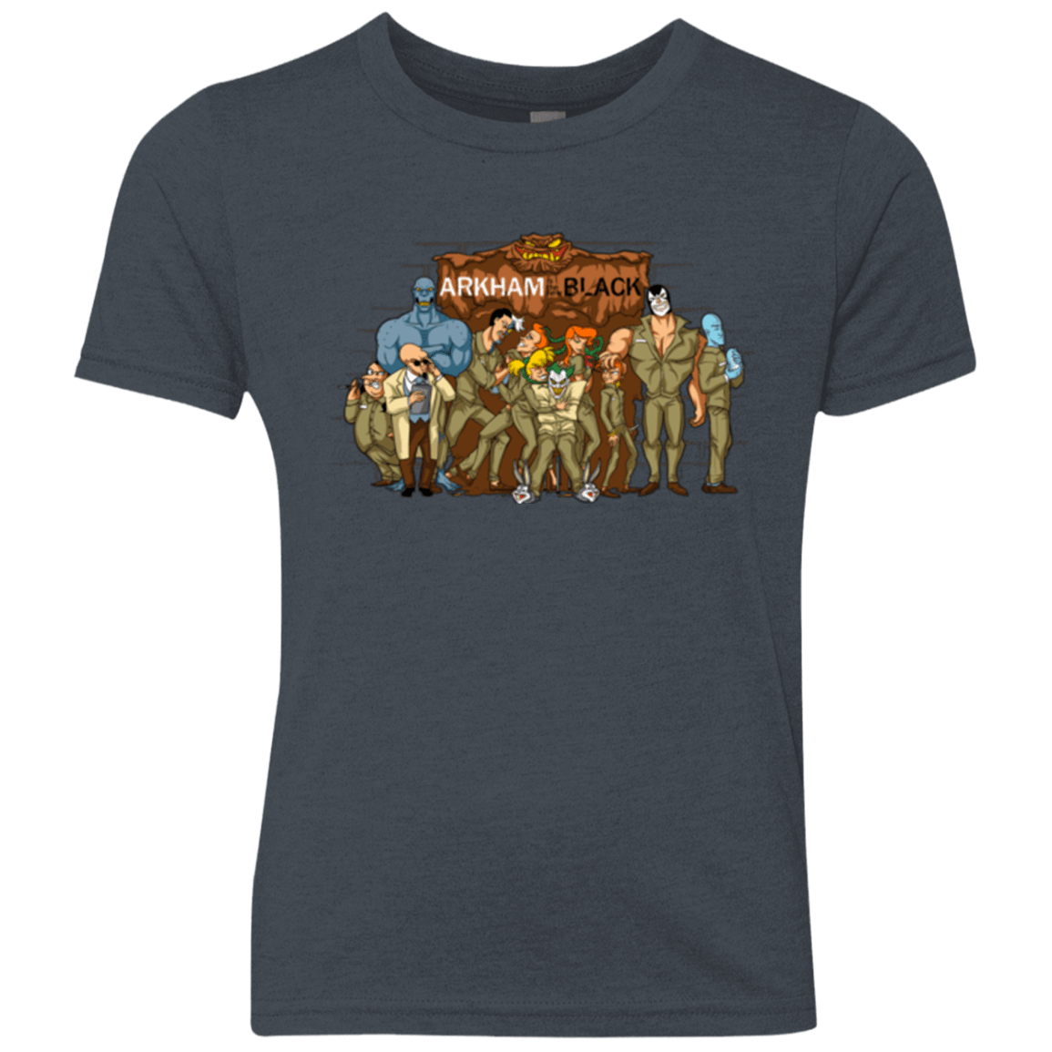 T-Shirts Vintage Navy / YXS ARKHAM is the new Black Youth Triblend T-Shirt