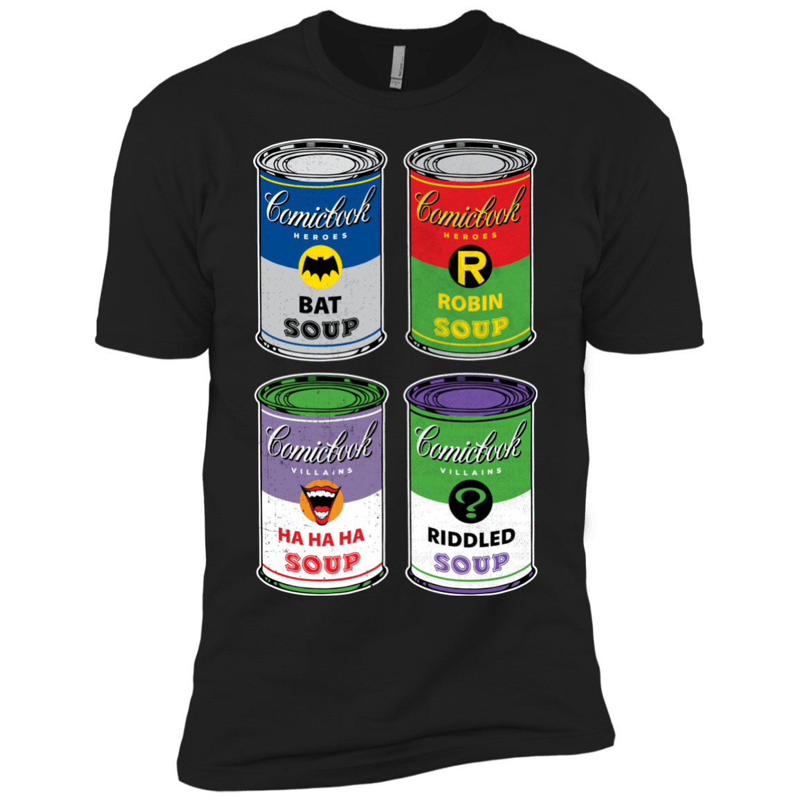 T-Shirts Black / YXS Arkham Soup Boys Premium T-Shirt