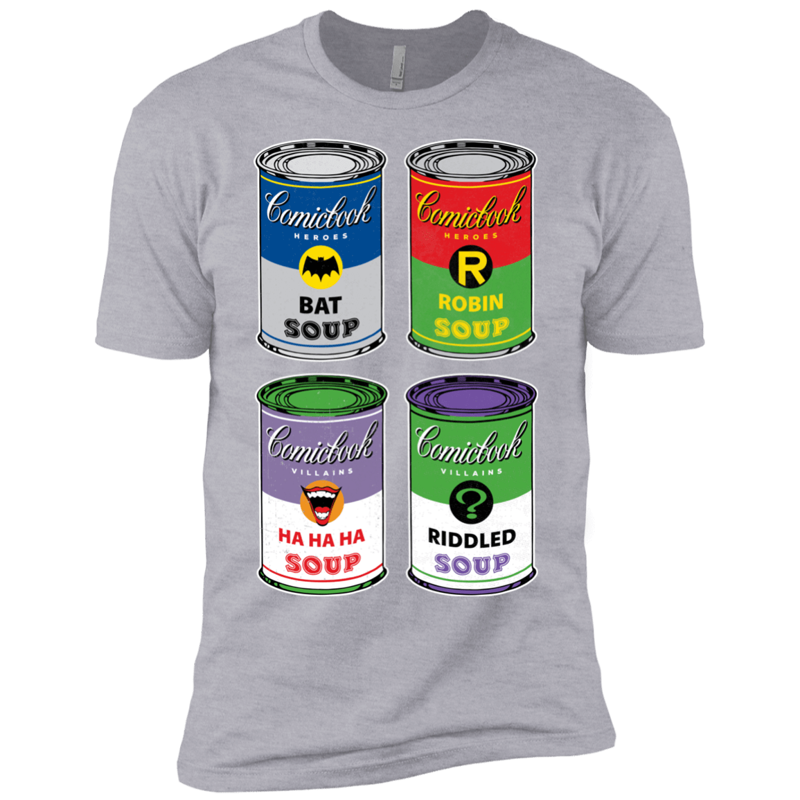 T-Shirts Heather Grey / YXS Arkham Soup Boys Premium T-Shirt