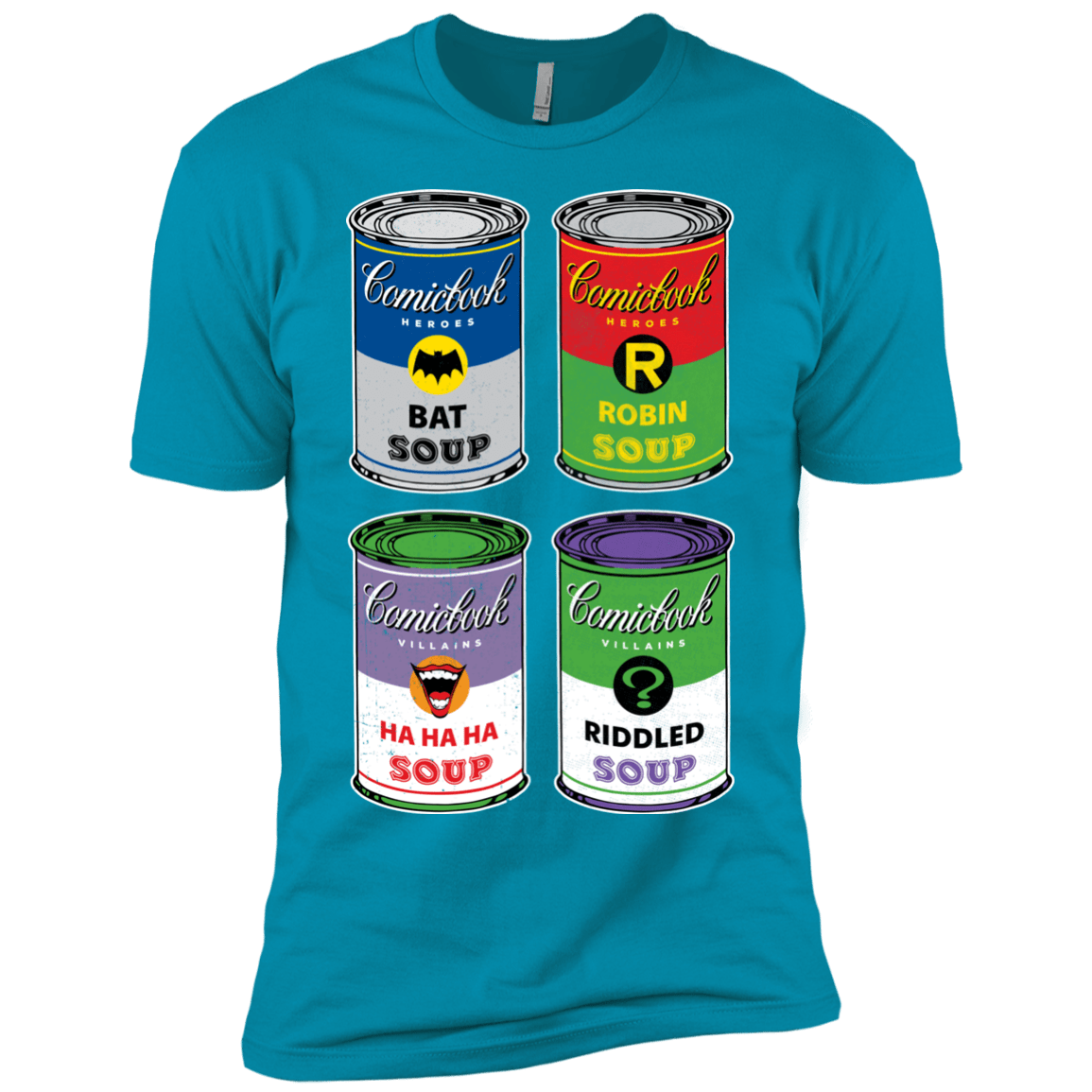 T-Shirts Turquoise / YXS Arkham Soup Boys Premium T-Shirt
