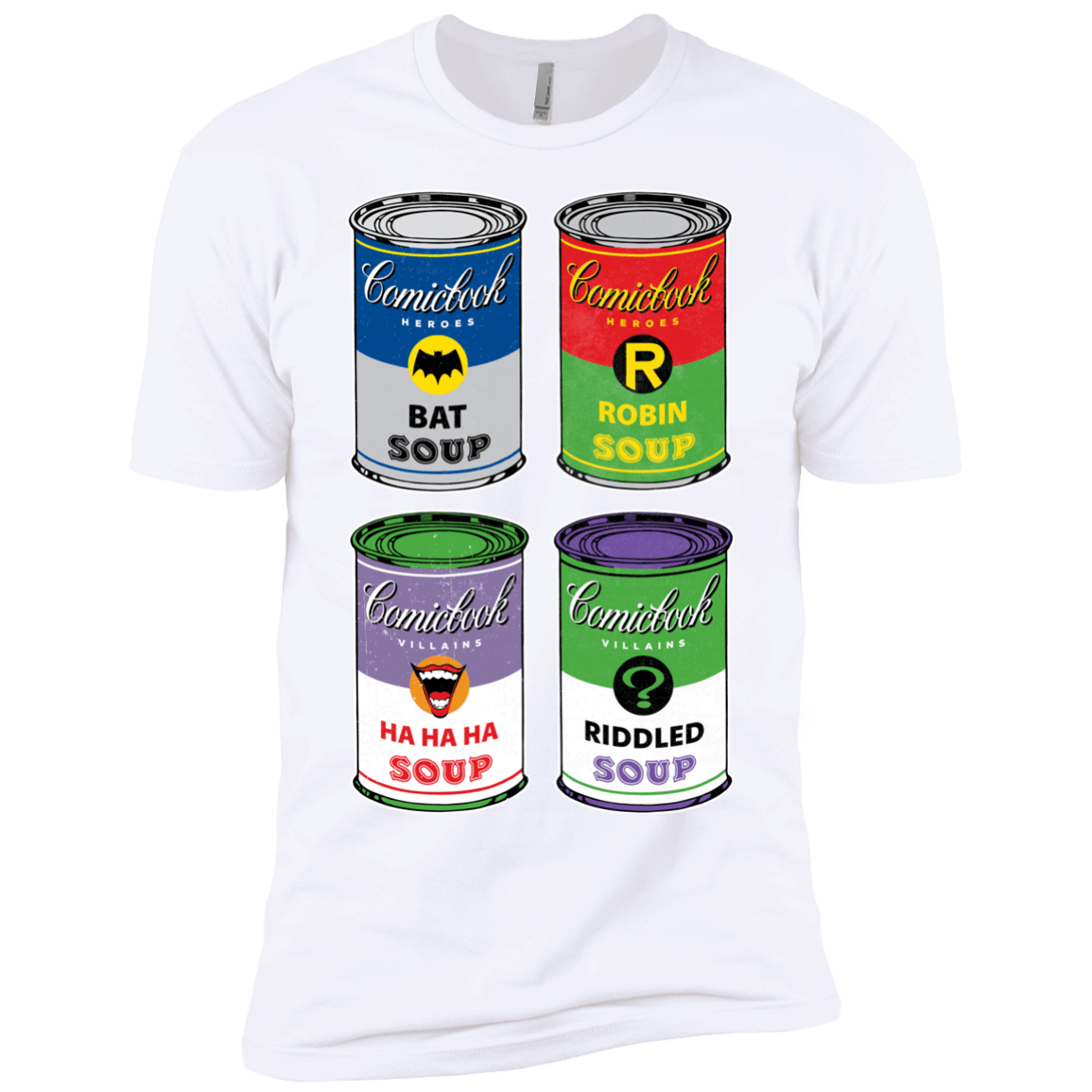 T-Shirts White / YXS Arkham Soup Boys Premium T-Shirt