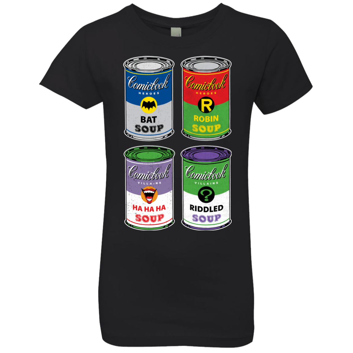T-Shirts Black / YXS Arkham Soup Girls Premium T-Shirt