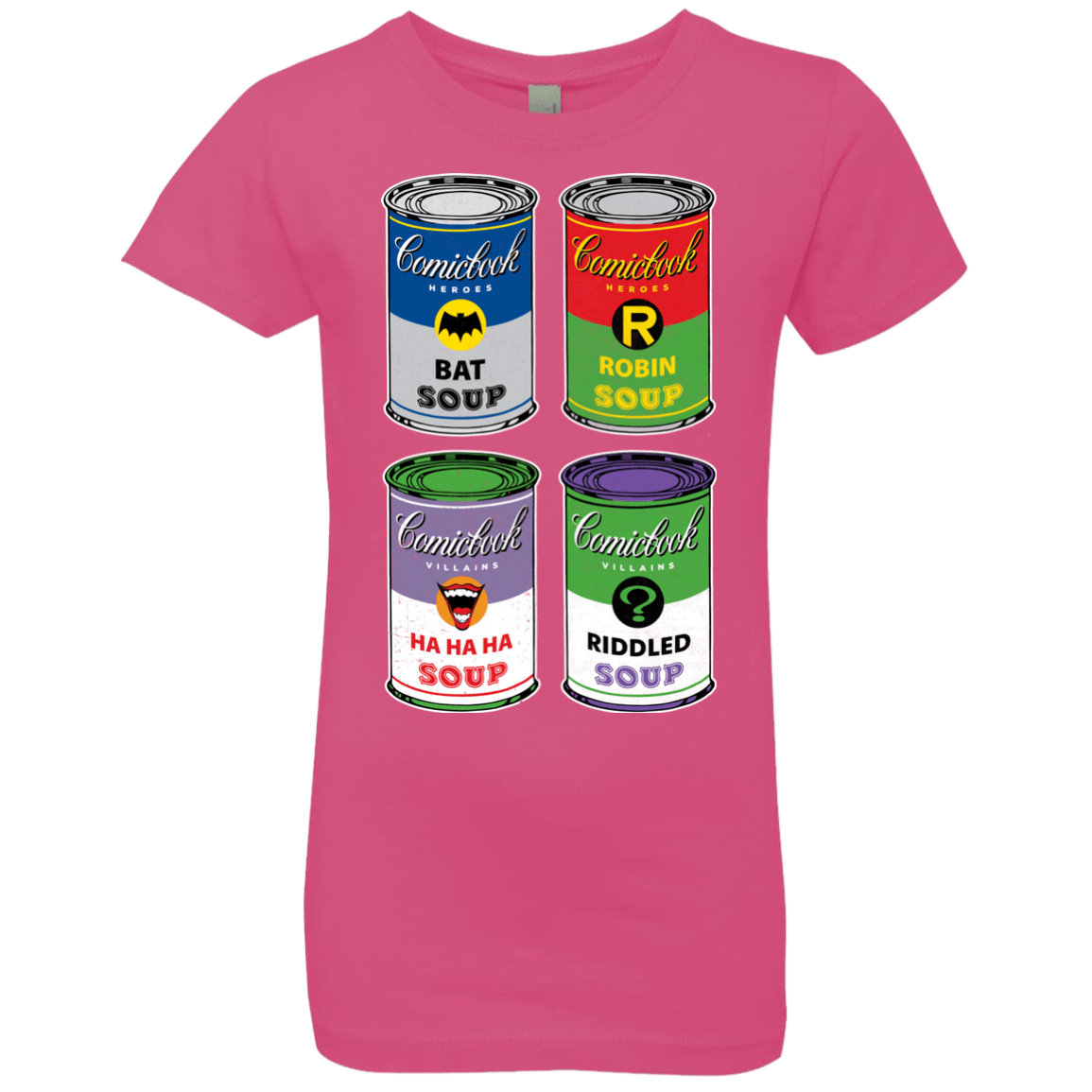 T-Shirts Hot Pink / YXS Arkham Soup Girls Premium T-Shirt