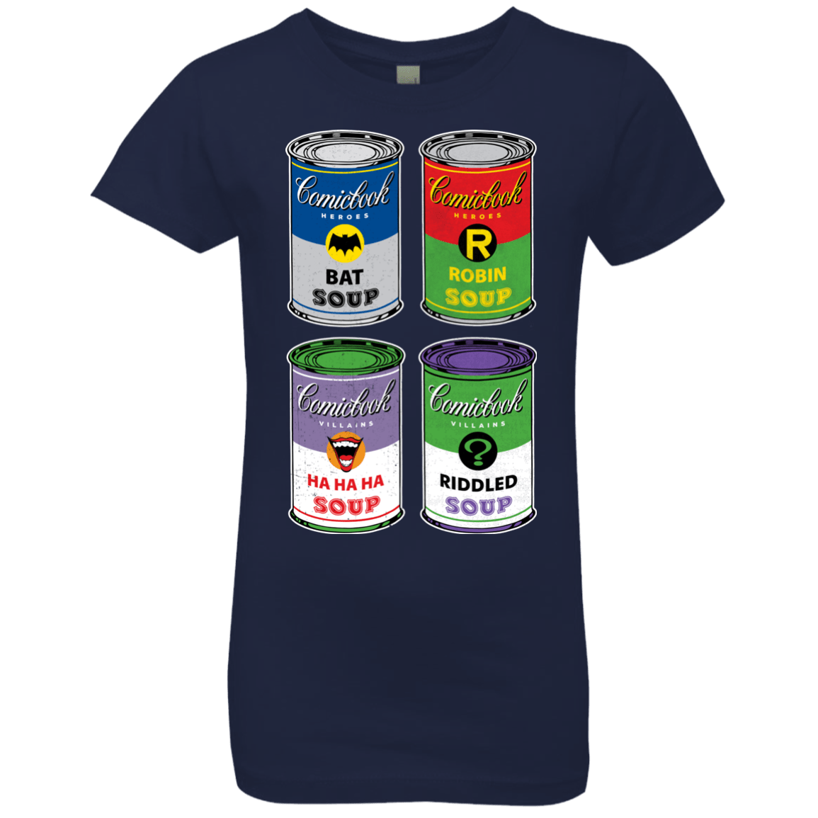T-Shirts Midnight Navy / YXS Arkham Soup Girls Premium T-Shirt