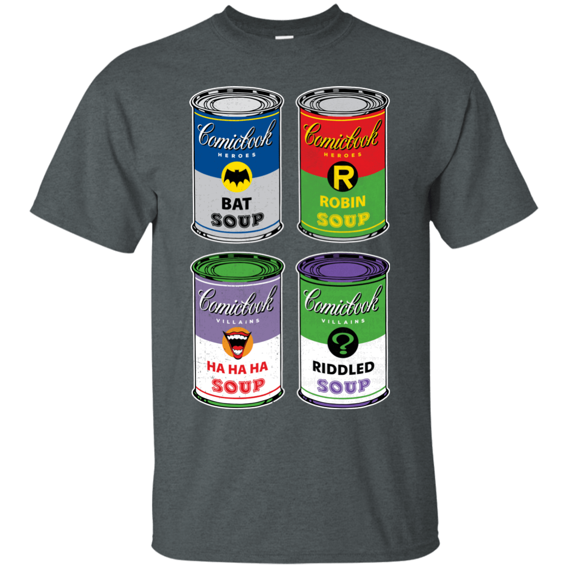 T-Shirts Dark Heather / Small Arkham Soup T-Shirt