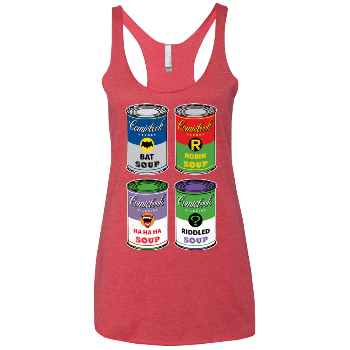 T-Shirts Vintage Red / X-Small Arkham Soup Women's Triblend Racerback Tank