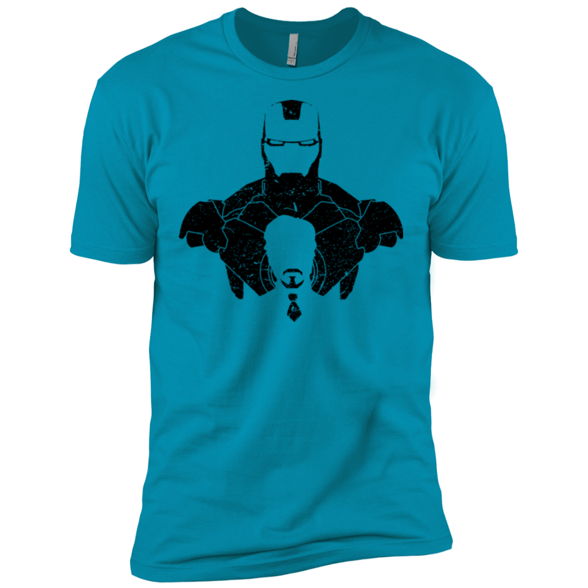T-Shirts Turquoise / X-Small ARMOR SHADOW Men's Premium T-Shirt