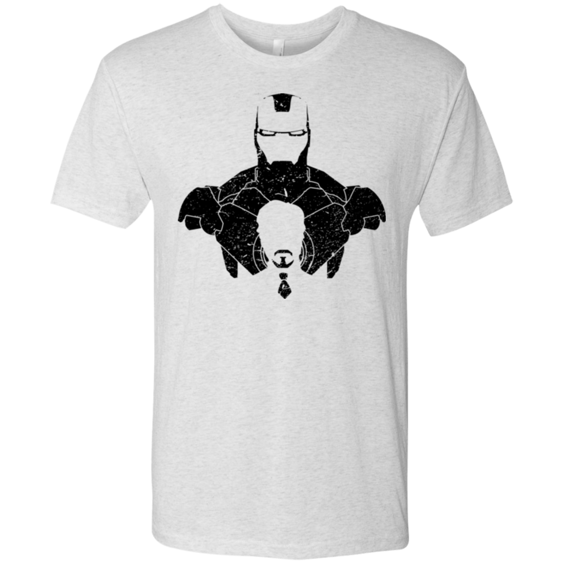 T-Shirts Heather White / Small ARMOR SHADOW Men's Triblend T-Shirt
