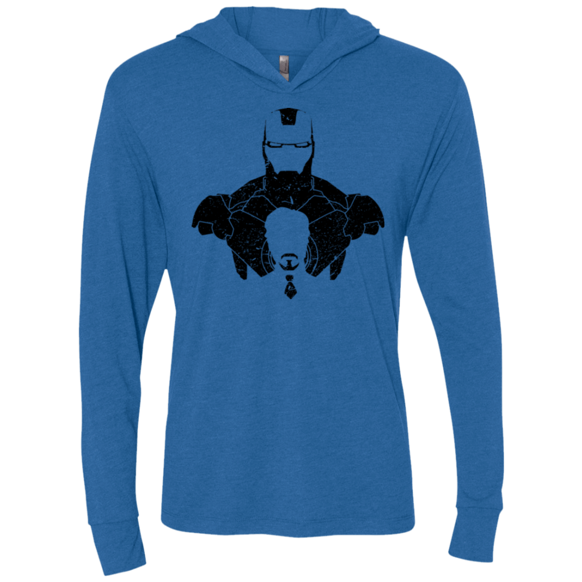 T-Shirts Vintage Royal / X-Small ARMOR SHADOW Triblend Long Sleeve Hoodie Tee