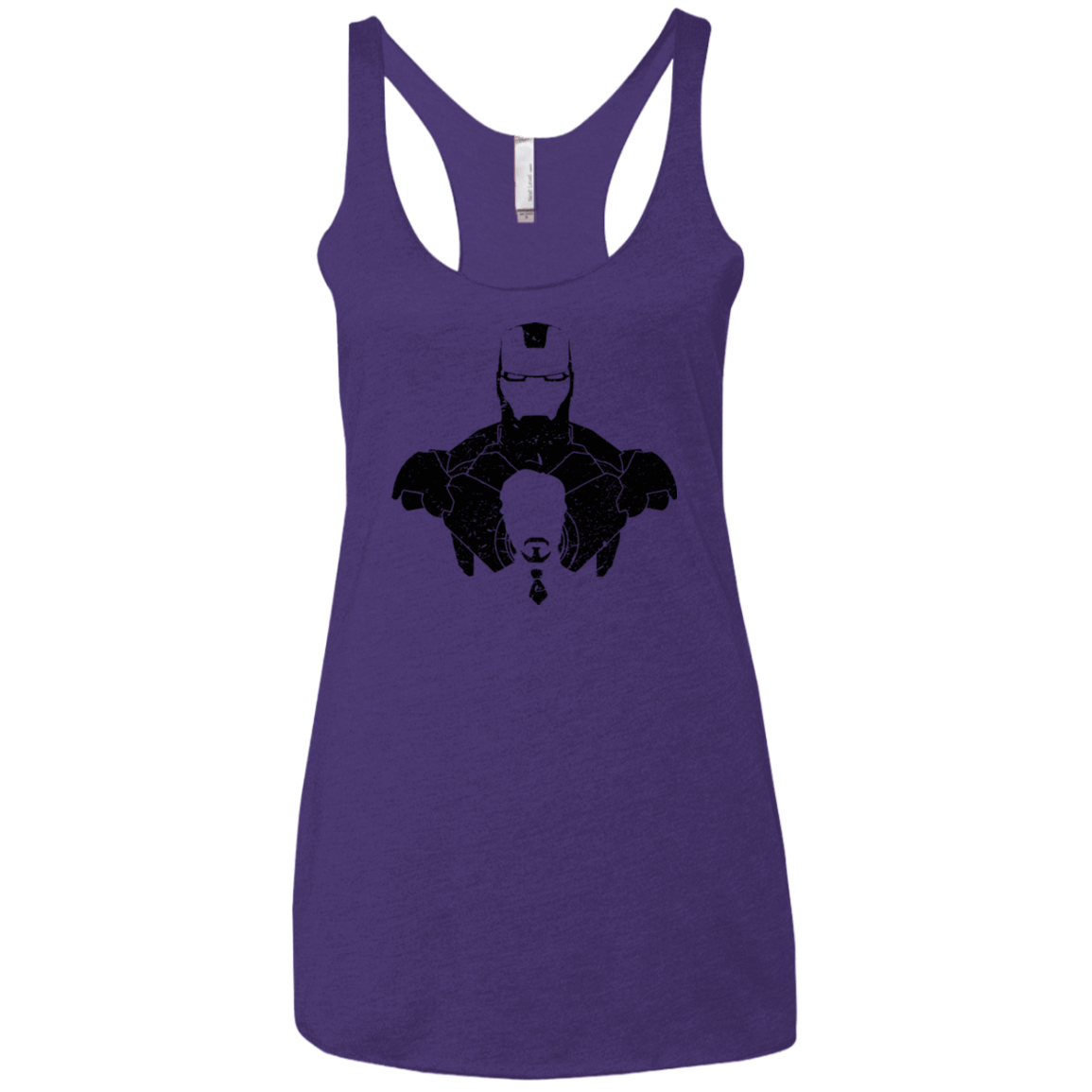 T-Shirts Purple / X-Small ARMOR SHADOW Women's Triblend Racerback Tank