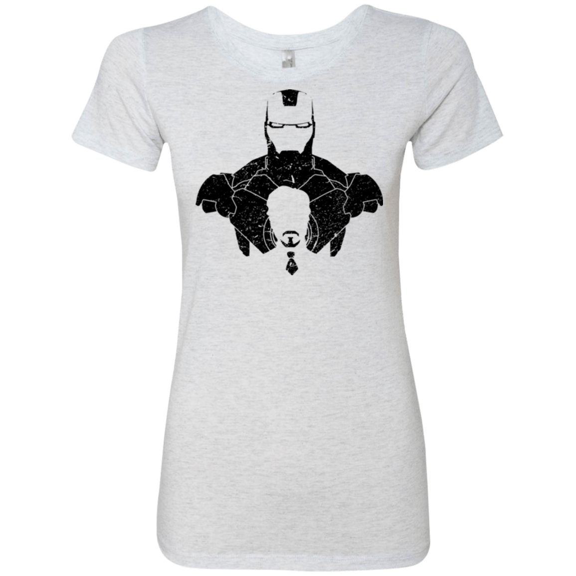 T-Shirts Heather White / Small ARMOR SHADOW Women's Triblend T-Shirt