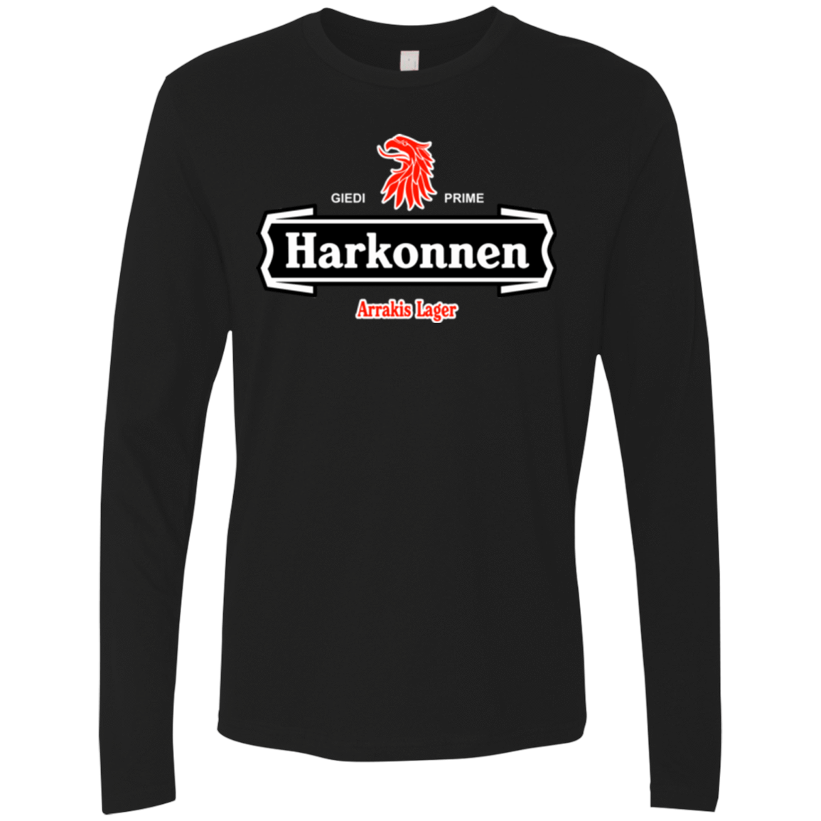 T-Shirts Black / Small Arrakis lager Men's Premium Long Sleeve