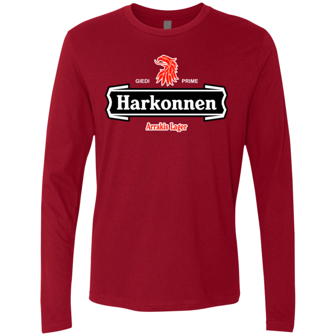 T-Shirts Cardinal / Small Arrakis lager Men's Premium Long Sleeve
