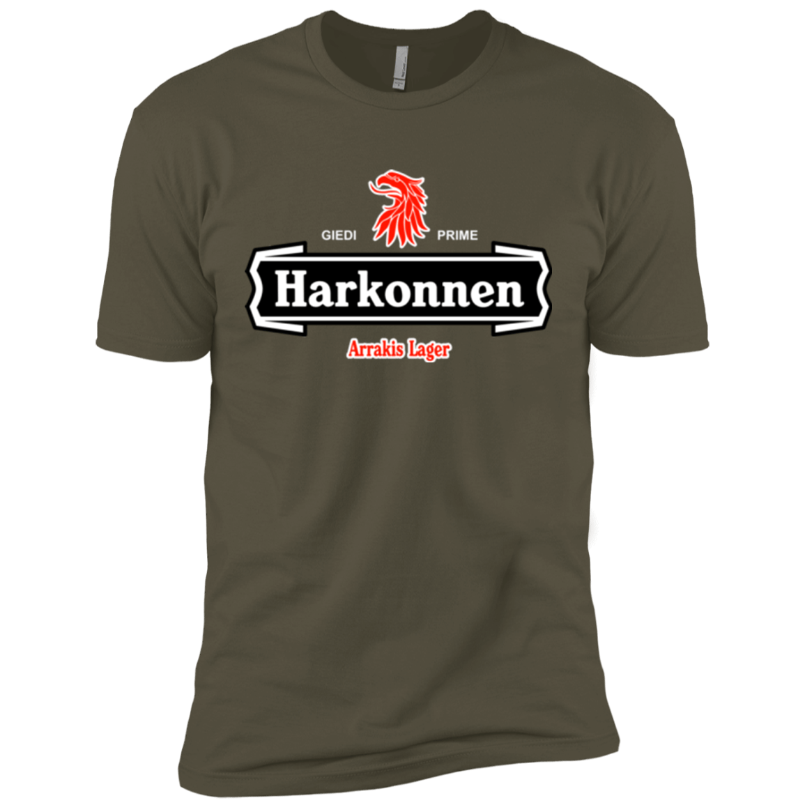 T-Shirts Military Green / X-Small Arrakis lager Men's Premium T-Shirt