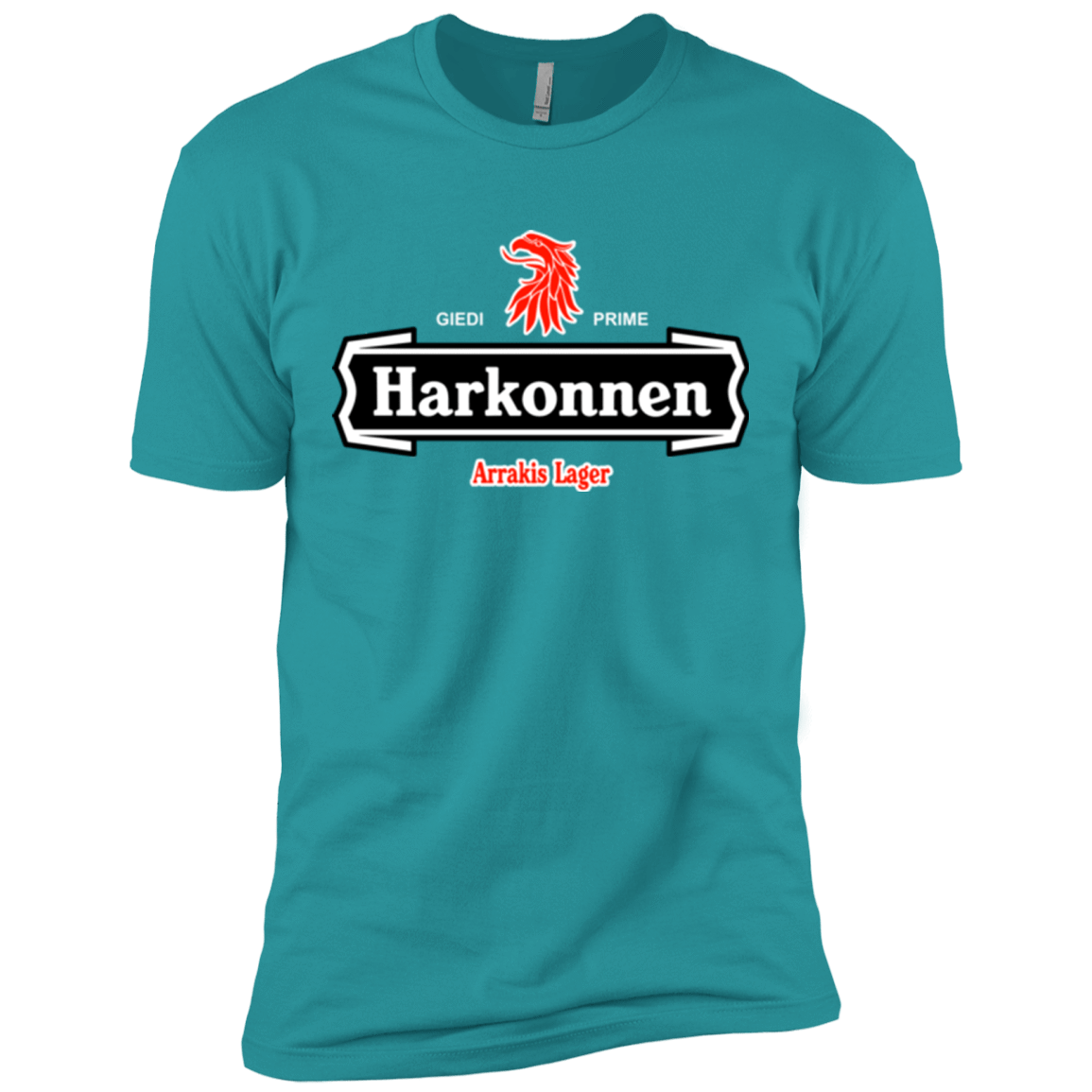 T-Shirts Tahiti Blue / X-Small Arrakis lager Men's Premium T-Shirt