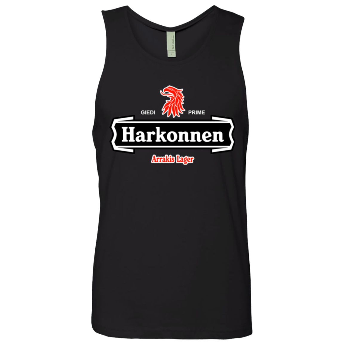 T-Shirts Black / Small Arrakis lager Men's Premium Tank Top
