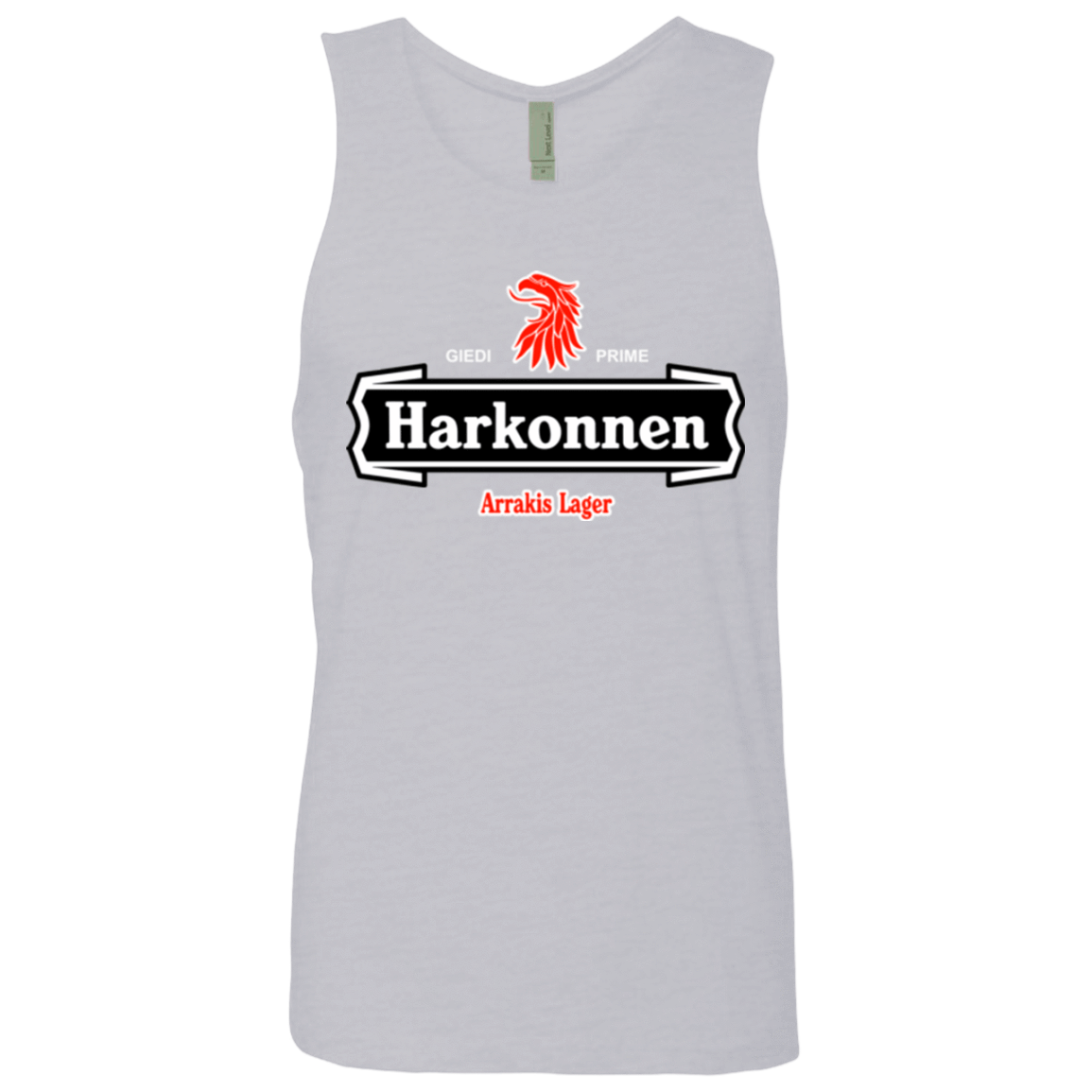 T-Shirts Heather Grey / Small Arrakis lager Men's Premium Tank Top