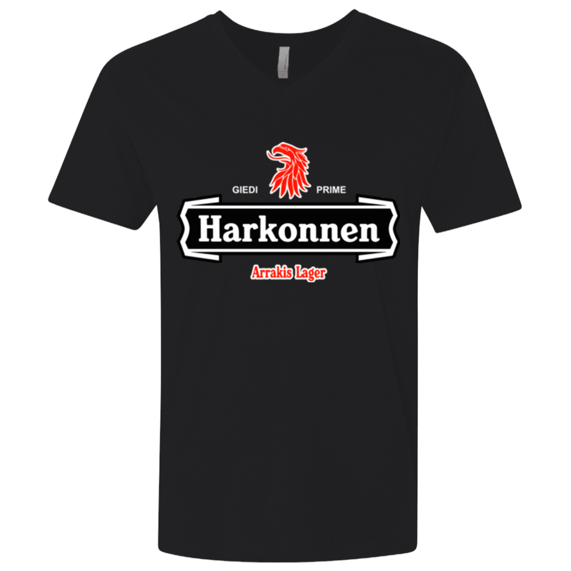 T-Shirts Black / X-Small Arrakis lager Men's Premium V-Neck