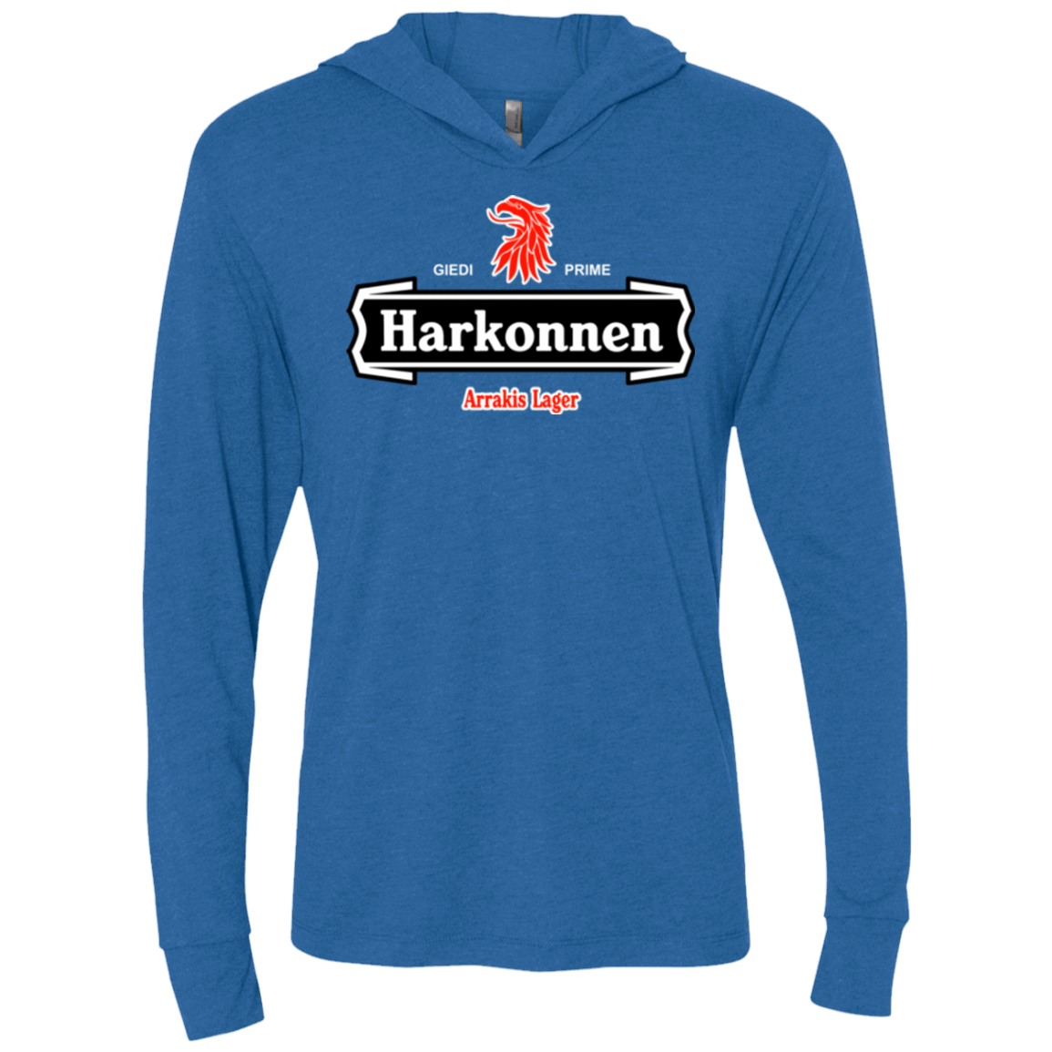 T-Shirts Vintage Royal / X-Small Arrakis lager Triblend Long Sleeve Hoodie Tee