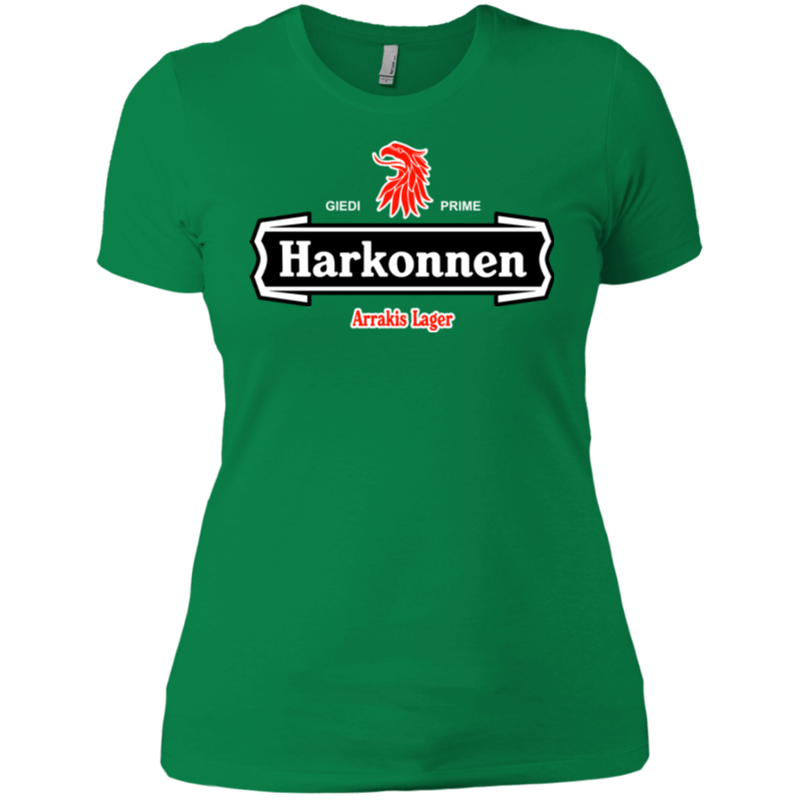 T-Shirts Kelly Green / X-Small Arrakis lager Women's Premium T-Shirt
