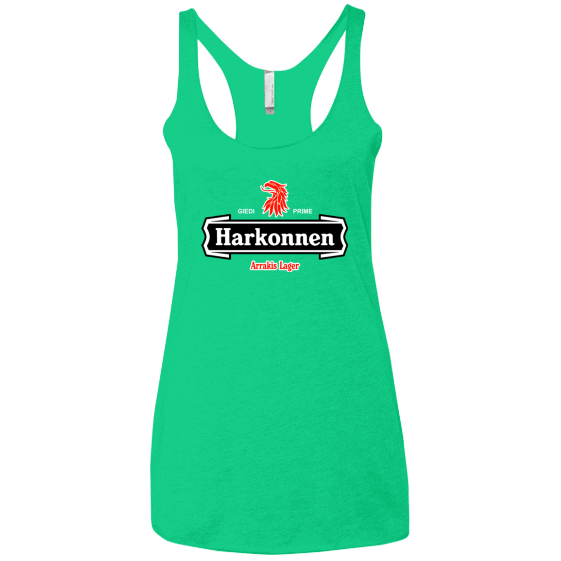 T-Shirts Envy / X-Small Arrakis lager Women's Triblend Racerback Tank