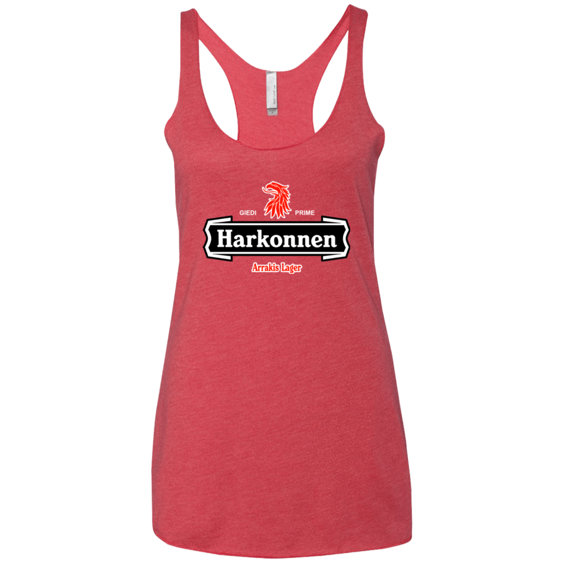 T-Shirts Vintage Red / X-Small Arrakis lager Women's Triblend Racerback Tank