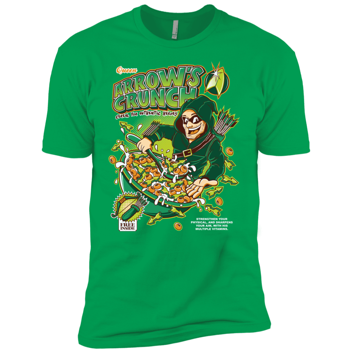 T-Shirts Kelly Green / YXS Arrow's Crunch Boys Premium T-Shirt