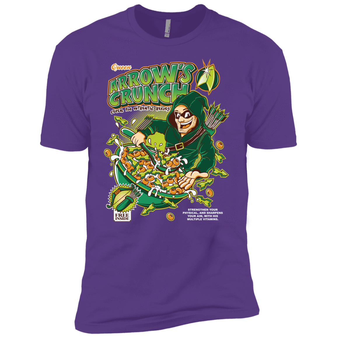 T-Shirts Purple Rush / YXS Arrow's Crunch Boys Premium T-Shirt
