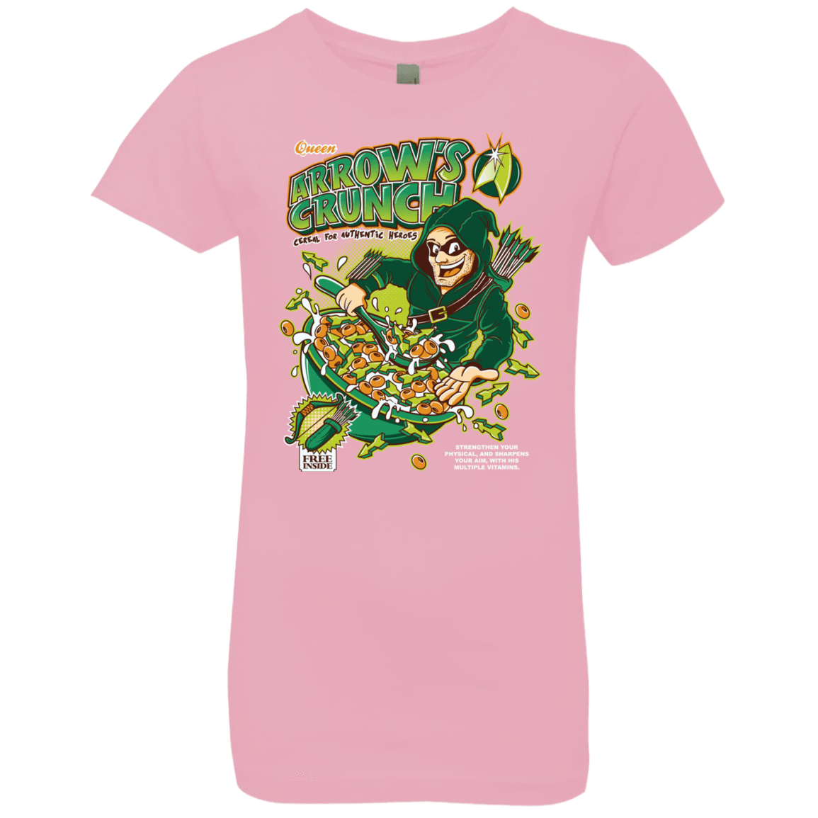 T-Shirts Light Pink / YXS Arrow's Crunch Girls Premium T-Shirt