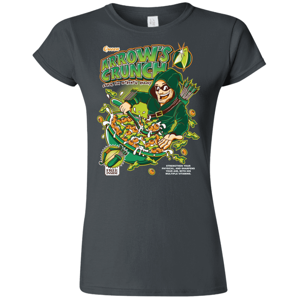 T-Shirts Charcoal / S Arrow's Crunch Junior Slimmer-Fit T-Shirt