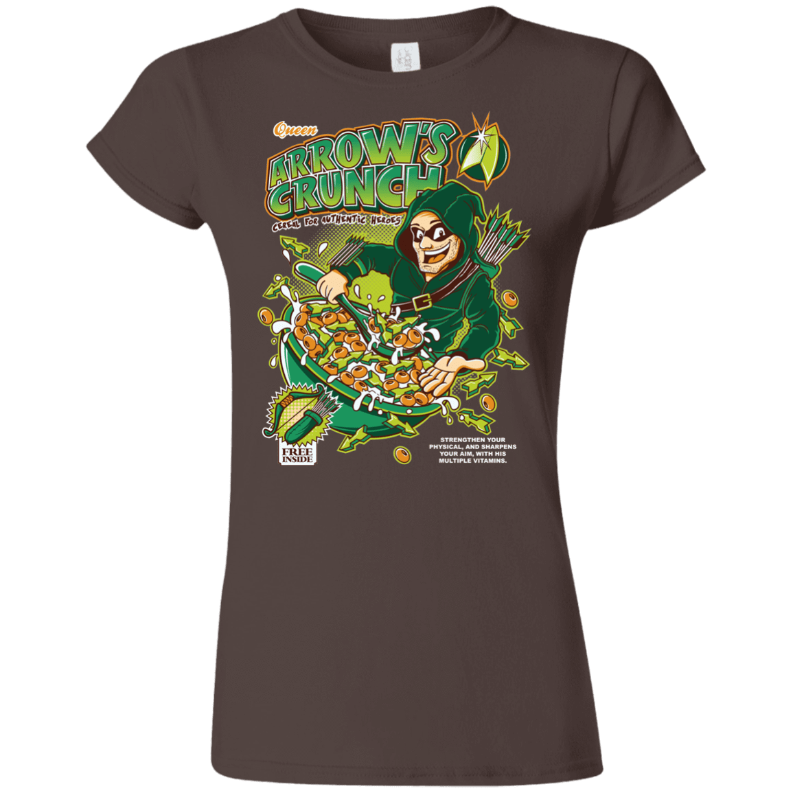 T-Shirts Dark Chocolate / S Arrow's Crunch Junior Slimmer-Fit T-Shirt