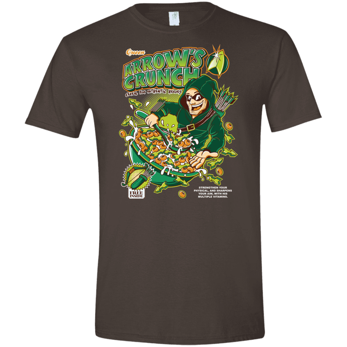 T-Shirts Dark Chocolate / S Arrow's Crunch Men's Semi-Fitted Softstyle