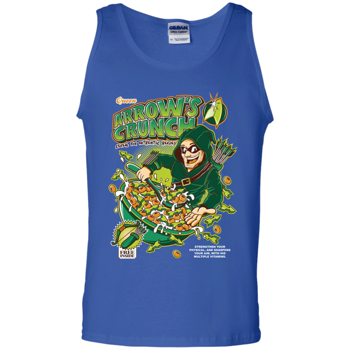 T-Shirts Royal / S Arrow's Crunch Men's Tank Top
