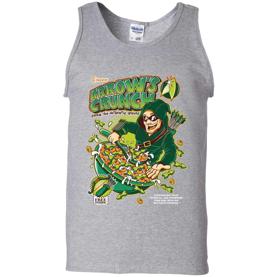 T-Shirts Sport Grey / S Arrow's Crunch Men's Tank Top