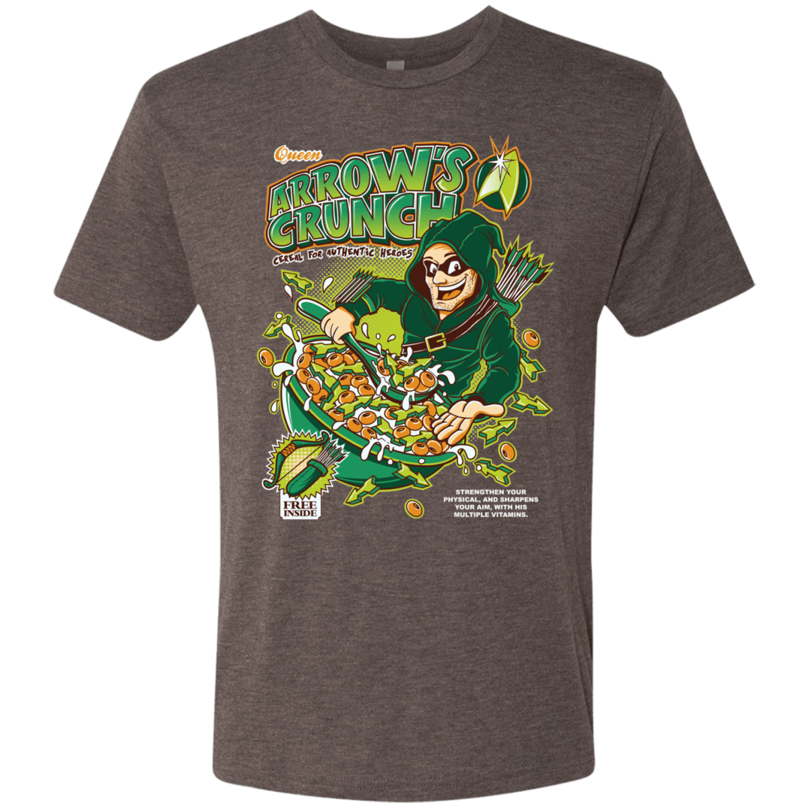 T-Shirts Macchiato / S Arrow's Crunch Men's Triblend T-Shirt